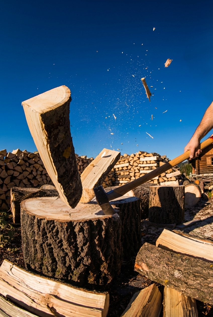 Autarkes Heizen mit eigenem Holz - 4 Hektar Privatwald für Pellets und Stückholz, Freizeitwohnsitz Hinterfoisching Tirol